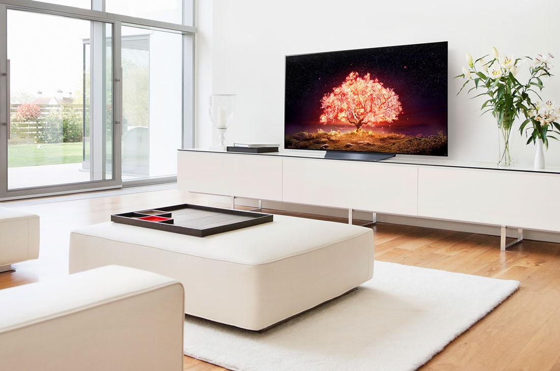 LG OLED 55 Inch TV With 4K Active HDR Cinema Screen Design from the B1 Series, Life Style Image 1, OLED55B1PVA, thumbnail 3