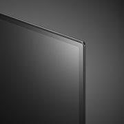 LG OLED 65 Inch TV With 4K Active HDR Cinema Screen Design from the B1 Series, close-up view of panel, OLED65B1PVA, thumbnail 11