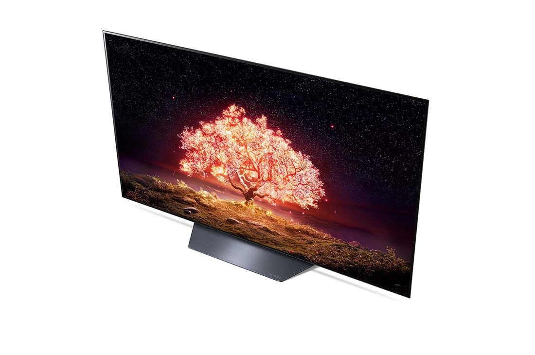 LG OLED 77 Inch TV With 4K Active HDR Cinema Screen Design from the B1 Series, close-up view of miniwash door, OLED77B1PVA, thumbnail 10