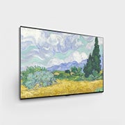 LG OLED TV 65 Inch G1 Series Gallery Design 4K Cinema HDR webOS Smart with ThinQ AI Pixel Dimming, +30 degree side view, OLED65G1PVA, thumbnail 6