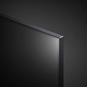 LG NanoCell TV 55 Inch NANO90 Series Cinema Screen Design 4K Cinema HDR webOS Smart with ThinQ AI Full Array Dimming, close-up view of panel, 55NANO90VPA, thumbnail 8