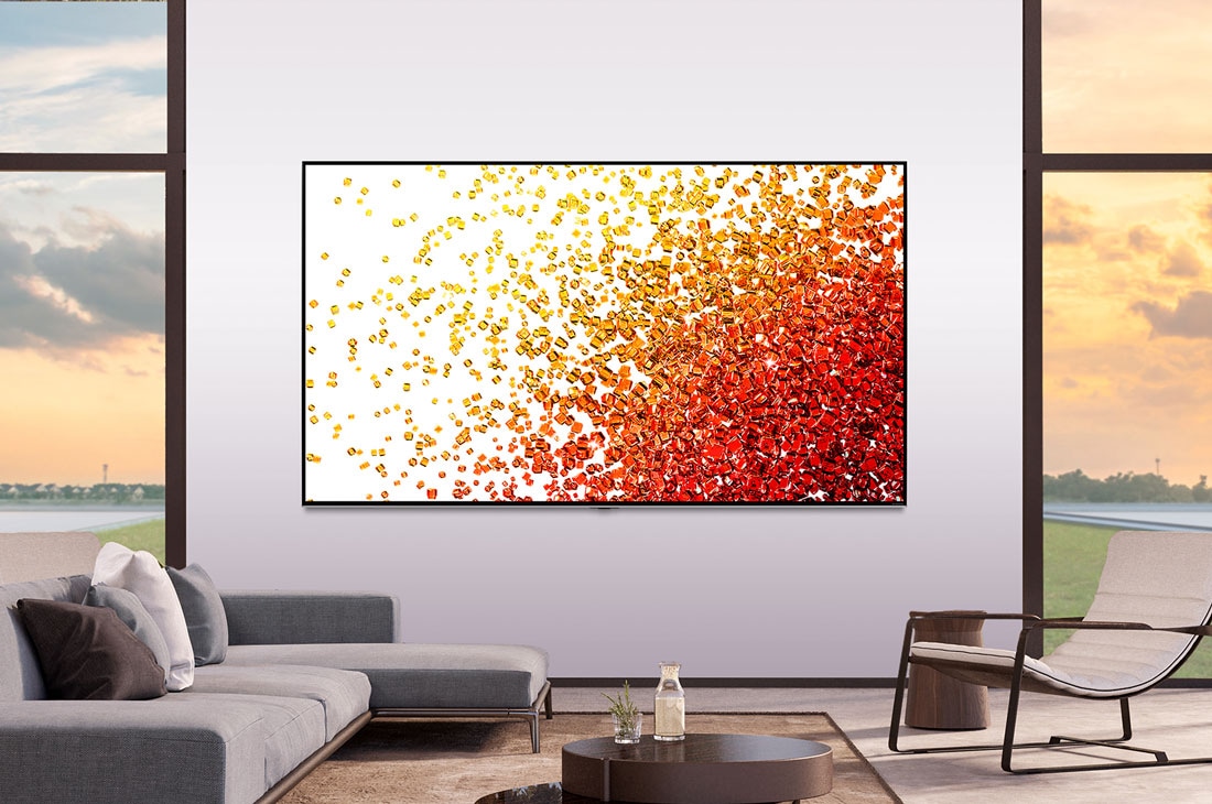 LG NanoCell TV 75 Inch NANO90 Series Cinema Screen Design 4K Cinema HDR webOS Smart with ThinQ AI Full Array Dimming, Life Style Image 1, 75NANO90VPA, thumbnail 3