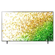 LG NanoCell TV 4K 75 inch Cinema NANO85 Series, رؤية أمامية مع صورة بينية, 75NANO85VPA, thumbnail 4