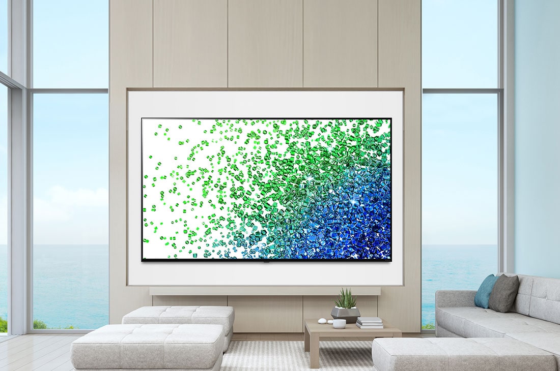 LG NanoCell TV 55 Inch NANO80 Series Cinema Screen Design 4K Active HDR webOS Smart with ThinQ AI Local Dimming, Life Style Image 1, 55NANO80VPA, thumbnail 3