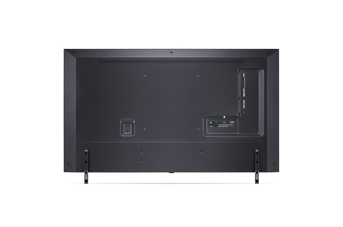 LG NanoCell TV 55 Inch NANO80 Series Cinema Screen Design 4K Active HDR webOS Smart with ThinQ AI Local Dimming, rear view, 55NANO80VPA, thumbnail 7