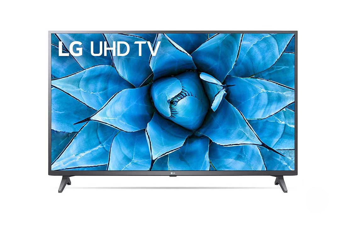 LG UHD 4K TV 65 Inch UN72 Series, 4K Active HDR WebOS Smart ThinQ AI , front view with infill image, 65UN7240PVG