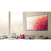 LG NanoCell 75 Inch TV With 4K Active HDR Cinema Screen Design from the NANO75 Series, Lifestyle Image, 75NANO75VPA, thumbnail 4