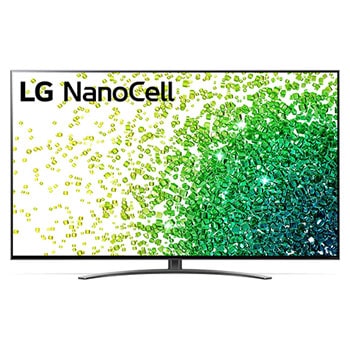A front view of the LG NanoCell TV1