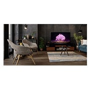 LG OLED TV 83 Inch C1 Series Cinema Screen Design 4K Cinema HDR webOS Smart with ThinQ AI Pixel Dimming, Lifestyle image, OLED83C1PVA, thumbnail 3