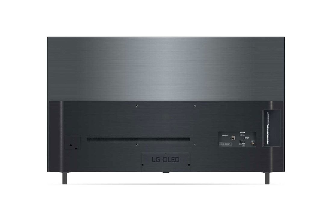 LG OLED 55 Inch TV With 4K Active HDR Cinema Screen Design from the A1 Series, rear view, OLED55A1PVA, thumbnail 10