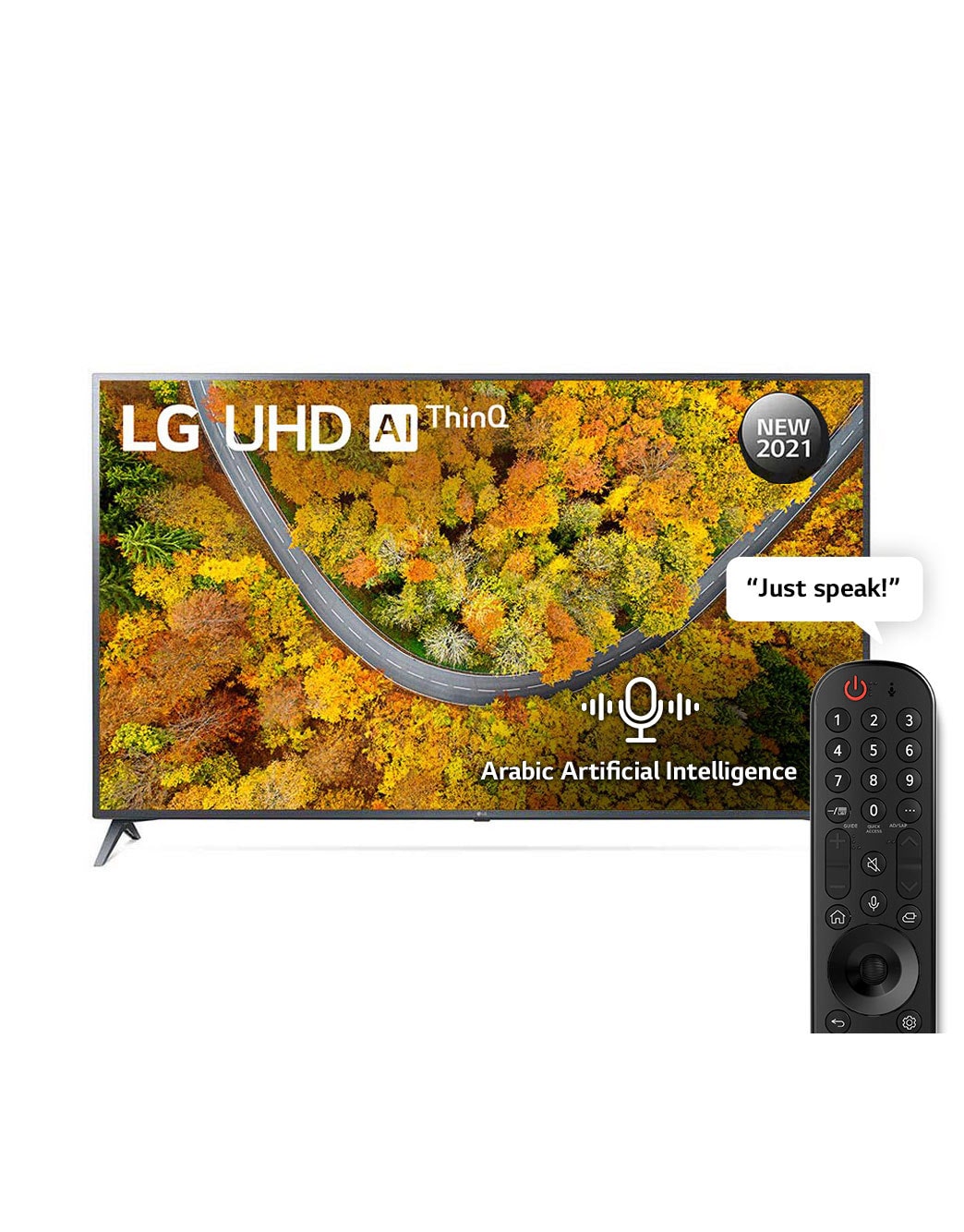 Téléviseur LG 4K Smart 70 pouces – 70UP7550PVD - FEX