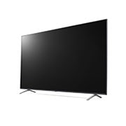 LG UHD 4K TV 70 Inch UP77 Series Cinema Screen Design 4K Active HDR webOS Smart with ThinQ AI , 30 degree side view with infill image, 70UP7750PVB, thumbnail 7