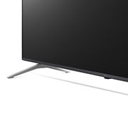 LG UHD 4K TV 70 Inch UP77 Series Cinema Screen Design 4K Active HDR webOS Smart with ThinQ AI , close-up view of stand, 70UP7750PVB, thumbnail 10