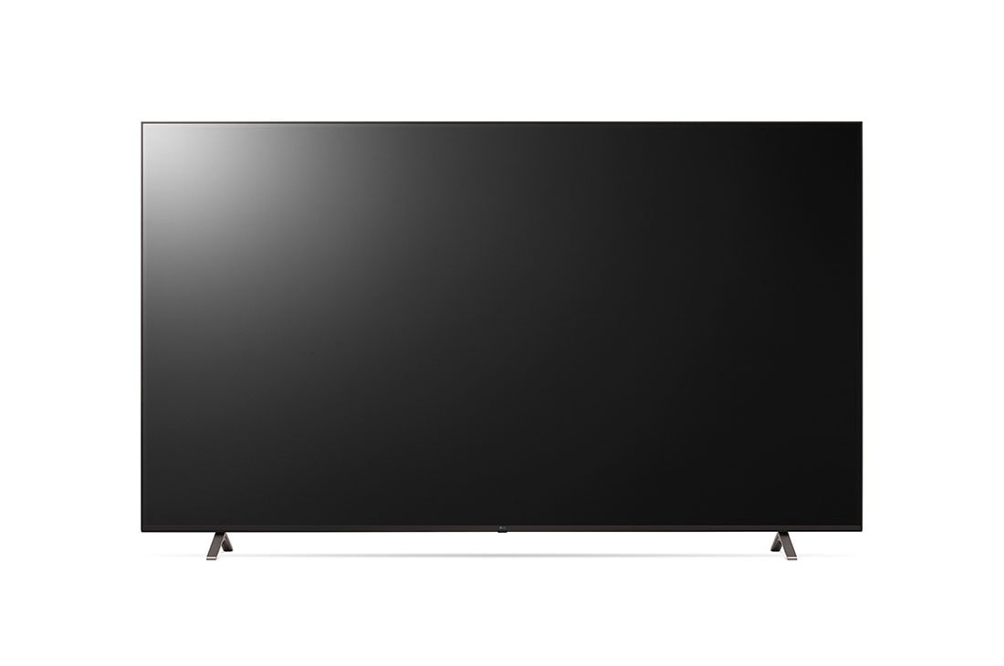 LG UHD 4K TV 70 Inch UP80 Series Cinema Screen Design 4K Active HDR webOS Smart with ThinQ AI , front view of the LG UHD TV , 70UP8050PVB, thumbnail 4