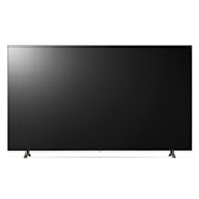 LG UHD 4K TV 70 Inch UP80 Series Cinema Screen Design 4K Active HDR webOS Smart with ThinQ AI , front view of the LG UHD TV , 70UP8050PVB, thumbnail 5