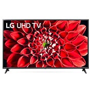 LG UHD 4K TV 60 Inch UN71 Series, 4K Active HDR WebOS Smart ThinQ AI, Front View with increen, 60UN7100PVA, thumbnail 1