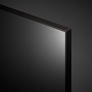 LG UHD 55 Inch UP81 Series Cinema Screen Design 4K Active HDR webOS Smart with ThinQ AI, close-up view of panel, 55UP8150PVB, thumbnail 10