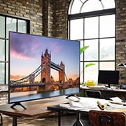 LG UHD 75 Inch UP77 Series Cinema Screen Design 4K Active HDR webOS Smart with ThinQ AI, LifeStyle, 75UP7750PVB, thumbnail 5