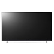 LG UHD 75 Inch UP77 Series Cinema Screen Design 4K Active HDR webOS Smart with ThinQ AI, front view of the LG UHD TV , 75UP7750PVB, thumbnail 6