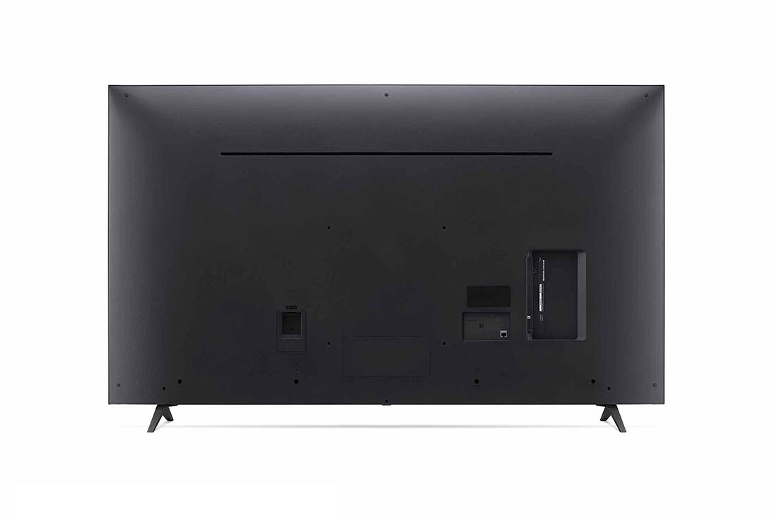 LG UHD 65 Inch UP77 Series Cinema Screen Design 4K Active HDR webOS Smart with ThinQ AI, rear view, 65UP7750PVB, thumbnail 9
