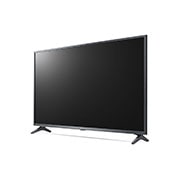 LG UHD 43 Inch UP75 Series 4K Active HDR  webOS Smart with ThinQ AI, 30 degree side view with infill image, 43UP7550PVG, thumbnail 7