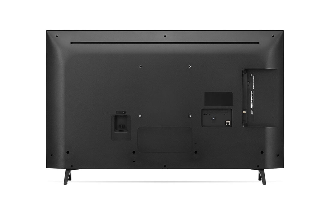 LG UHD 43 Inch UP77 Series Cinema Screen Design 4K Active HDR webOS Smart with ThinQ AI, rear view, 43UP7750PVB, thumbnail 9
