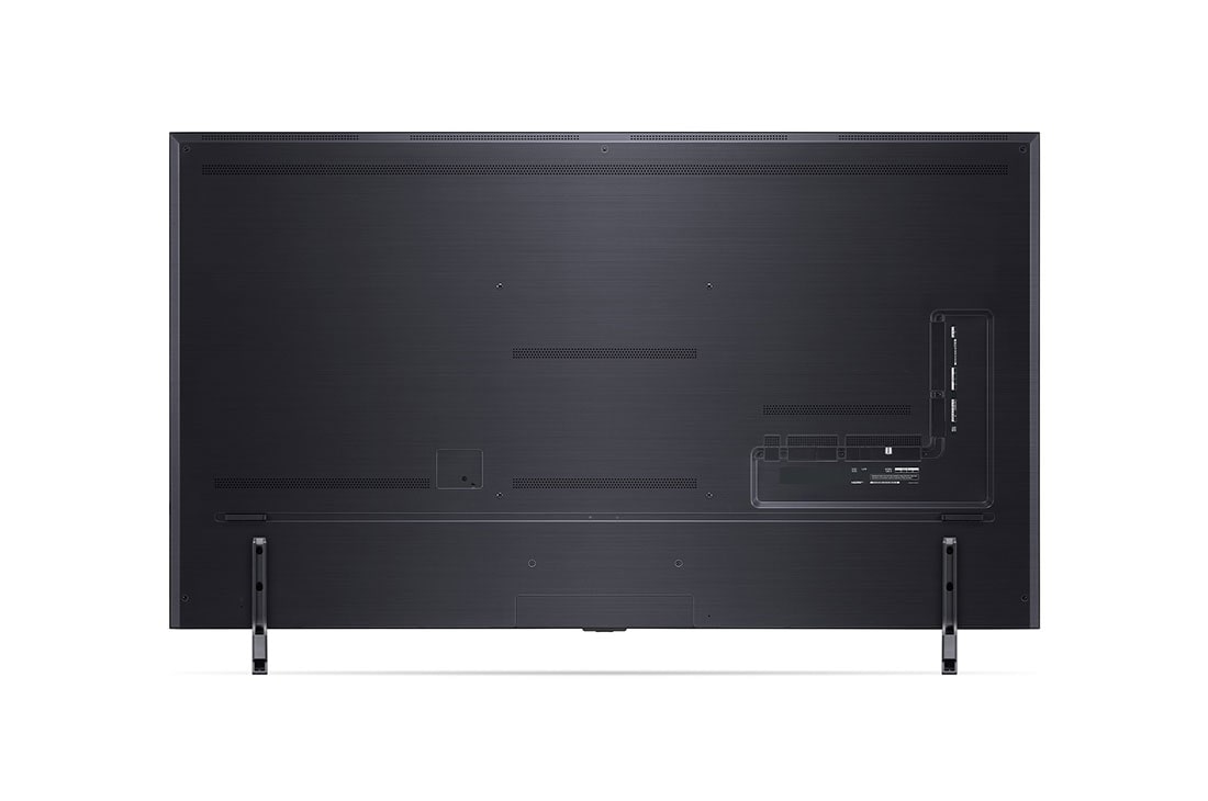 LG QNED TV 65 Inch QNED90 Series, Cinema Screen Design 4K Cinema HDR WebOS Smart ThinQ AI Mini LED, rear view, 65QNED90VPA, thumbnail 7