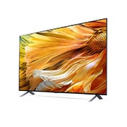 LG QNED TV 65 Inch QNED90 Series, Cinema Screen Design 4K Cinema HDR WebOS Smart ThinQ AI Mini LED, 30 degree side view with infill image, 65QNED90VPA, thumbnail 5