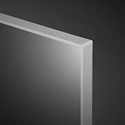 LG NanoCell TV 65 Inch NANO77 Series Cinema Screen Design 4K Active HDR webOS22 with ThinQ AI, close-up view of panel, 65NANO776QA, thumbnail 6