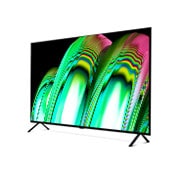 LG OLED 55 Inch TV With 4K Active HDR Cinema Screen Design from the A2 Series, View of the vast display, OLED55A26LA, thumbnail 3