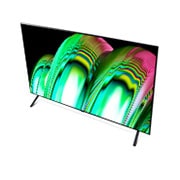 LG OLED 55 Inch TV With 4K Active HDR Cinema Screen Design from the A2 Series, Angled view from above, OLED55A26LA, thumbnail 9