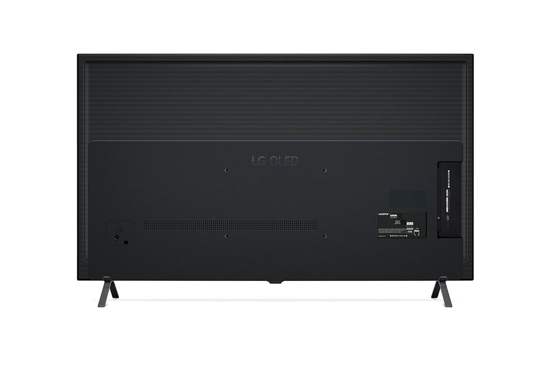 LG OLED 55 Inch TV With 4K Active HDR Cinema Screen Design from the A2 Series, Rear view , OLED55A26LA, thumbnail 7