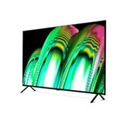 LG OLED 65 Inch TV With 4K Active HDR Cinema Screen Design from the A2 Series, View of the vast display, OLED65A26LA, thumbnail 3
