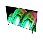 LG OLED 65 Inch TV With 4K Active HDR Cinema Screen Design from the A2 Series, Angled view from above, OLED65A26LA, thumbnail 9