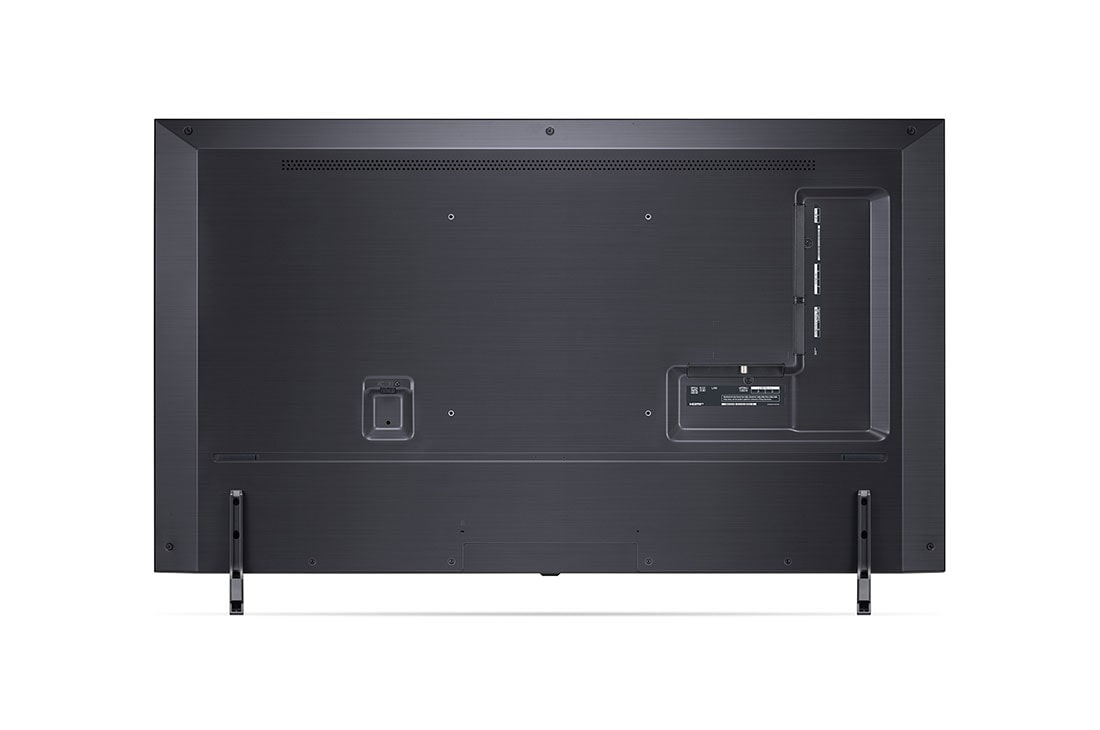 LG QNED 55 Inch TV, Magic remote, HDR, WebOS, 4K Active HDR Cinema Screen Design from QNED80 Series, rear view, 55QNED806QA, thumbnail 5