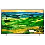 LG QNED TV 86 Inch QNED80 Series, Cinema Screen Design 4K Active HDR webOS22 with ThinQ AI , front view with infill image, 86QNED806QA, thumbnail 2