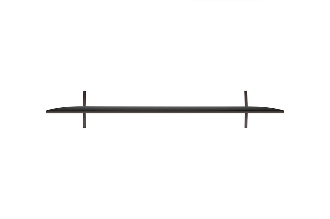 LG QNED 75 Inch TV With 4K Active HDR Cinema Screen Design from the QNED90 Series, Top view, 75UQ90006LC, thumbnail 7