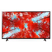 LG UHD 4K TV 86 Inch UQ90 Series, Cinema Screen Design 4K Active HDR webOS22 with ThinQ AI , A front view of the LG UHD TV with infill image and product logo on, 86UQ90006LC, thumbnail 1