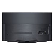 LG OLED evo 48 Inch TV With 4K Active HDR Cinema Screen Design from the C2 Series, Rear view , OLED48C26LA, thumbnail 7