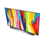 LG OLED evo 48 Inch TV With 4K Active HDR Cinema Screen Design from the C2 Series, Angled view from above, OLED48C26LA, thumbnail 9