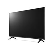 LG UHD 43 Inch TV UQ80 Series, Cinema Screen Design, 4K Active HDR, webOS22 with ThinQ AI, 30 degree side view , 43UQ80006LD, thumbnail 3