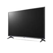 LG UHD 55 Inch 4K TV, Cinema Screen Design, Smart TV With ThinQ AI & WebOS, 30 degree side view, 55UQ75006LG, thumbnail 3