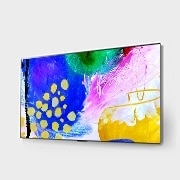 LG OLED evo TV 83 Inch G2 series, Gallery Design 4K Cinema HDR webOS22 with ThinQ AI Pixel Dimming, View of the vast display, OLED83G26LA, thumbnail 2