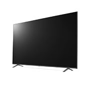 LG UHD 4K Smart TV 70 inch Series 80 HDR10 Pro, Bezeless design, a5 Gen5 AI Processor 4K, HGiG., 30 degree side view , 70UQ80006LD, thumbnail 3