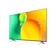 LG NanoCell TV 55 Inch NANO77 Series, 4K Active HDR, 30 degree side view with infill image, 55NANO776QA, thumbnail 3