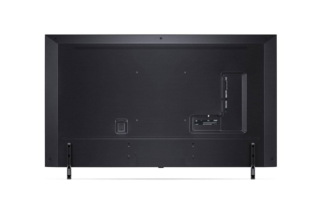 LG QNED7S 65 inch TV, ThinQ AI & WebOS, rear view, 65QNED7S6QA