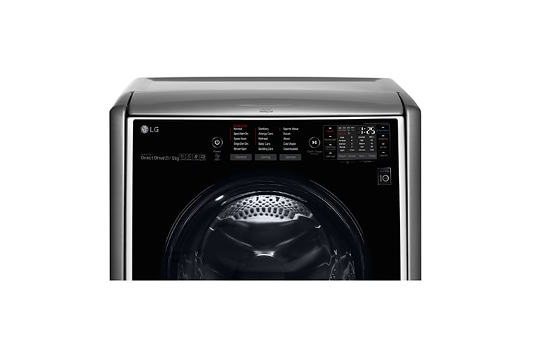 LG TWINWash™ , Washer & Dryer, 22.5 / 12 Kg, 6 Motion Direct Drive, TrueSteam™, ThinQ, FH0C9CDHK72_F70E1UDNK12, thumbnail 4