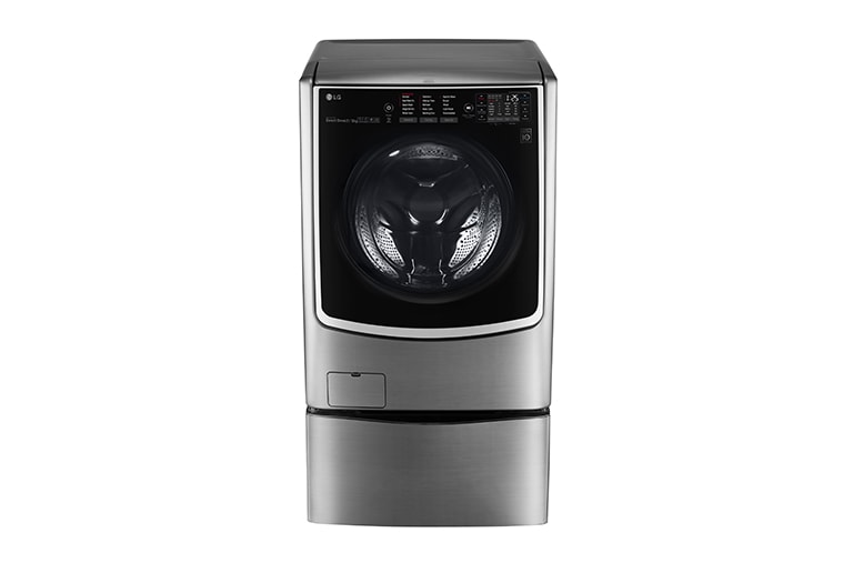 LG TWINWash™ , Washer & Dryer, 24.5 / 12 Kg, 6 Motion Direct Drive, TrueSteam™, ThinQ, FH0C9CDHK72_F70E1UDNK12, thumbnail 5