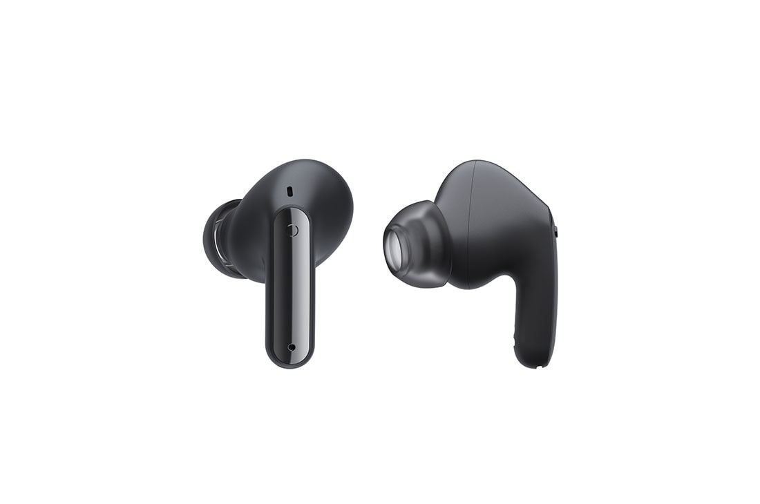 LG TONE Free FP8 - Enhanced Active Noise Cancelling True Wireless Bluetooth UVnano Earbuds, One side of the earbuds is facing from the front and the other side is looking from the side., TONE-FP8, thumbnail 9