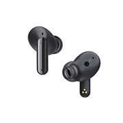 LG TONE Free FP8 - Enhanced Active Noise Cancelling True Wireless Bluetooth UVnano Earbuds, Angles facing each other on both sides of the earbuds., TONE-FP8, thumbnail 6